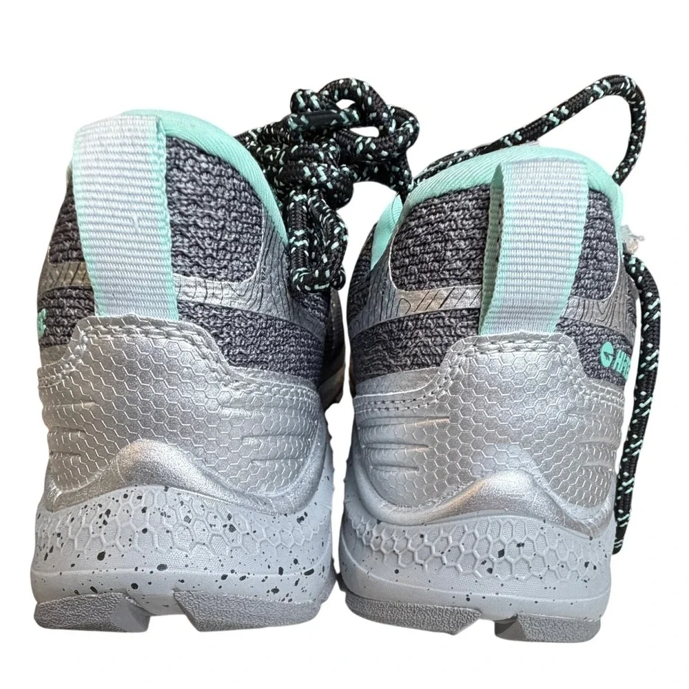 Hi-Tec Women Mauna Hiker WP Light Grey Size 8 Gorpcore Trail Shoe Hike Trekking - Picture 3 of 7